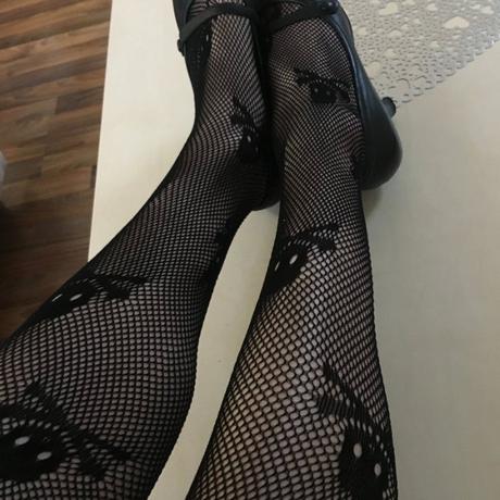 Ghotic,punk lebka síť nové punčocháče, vel uni xs-, 