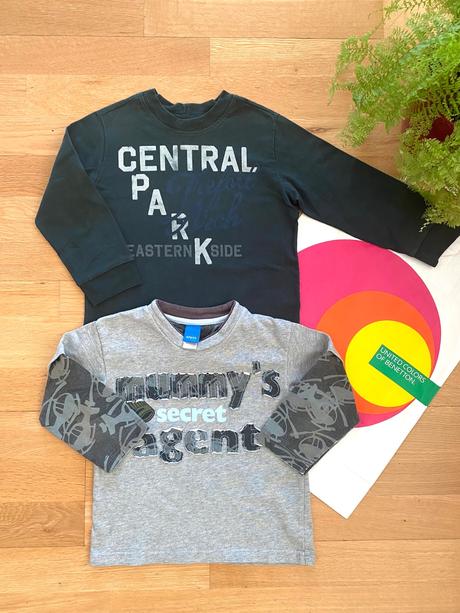 Benetton, adams 2x tričko 1,5-2r, benetton,92