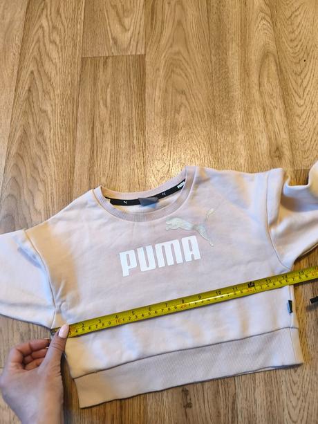 Starorůžová mikina puma, puma,104
