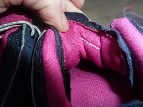 Nepromokavá turistická obuv, decathlon, 32