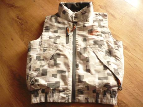 Péřová vesta zn. five seasons, vel. 122, 122