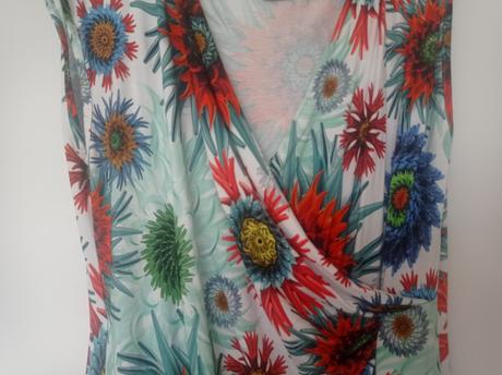 Barevné zavinovací šaty 38,40 m,l, 38