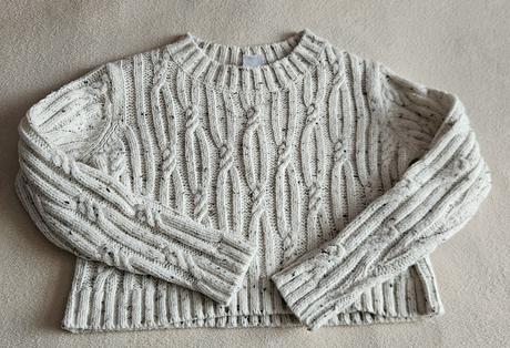 Dvě mikinky a pletený crop top svetřík, 146/152, 140–152