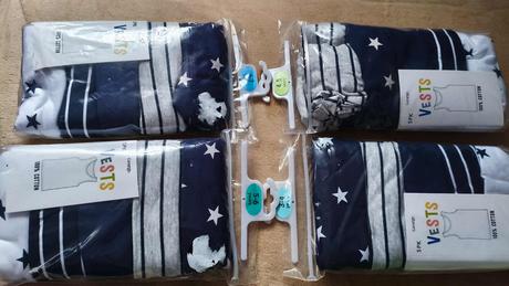 Tílko/nátělník chlapecký 5pack v.98-122, george,98 / 104 / 110 / 116 / 122