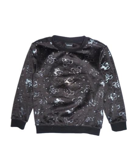 Sametová mikinka mínnie/ mickey vel.110, disney,110