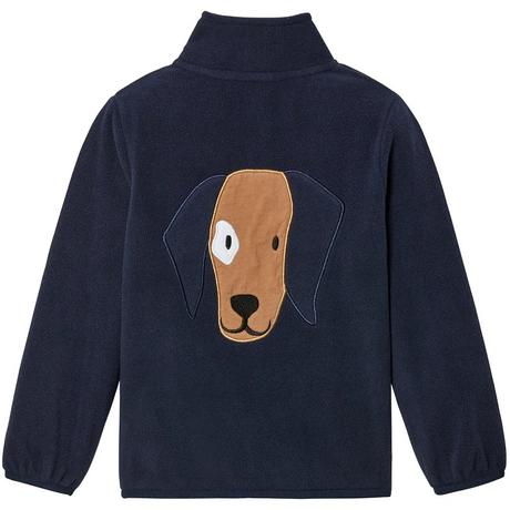 Pejsková mikina fleecová tmavá vel. 122/128, lupilu,122 / 128