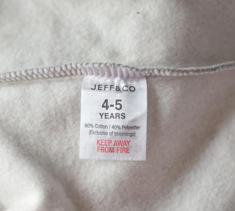 Mikina vel. 4 - 5 let, 110