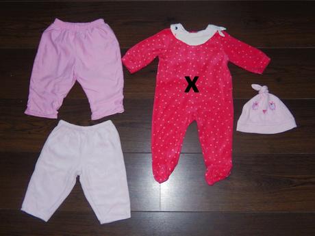 Balíček holčička vel.0-6m, 50–62