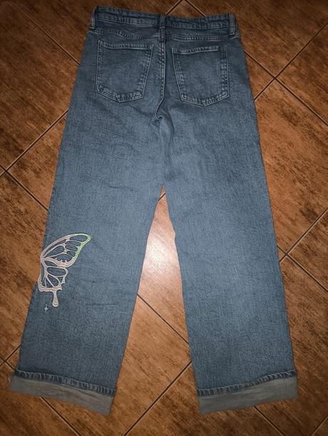 Džíny, h&m,158