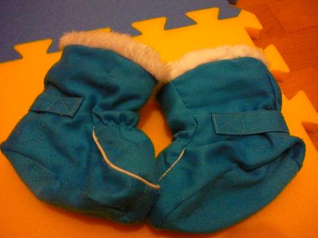 Teplé látkové čižmičky, 19