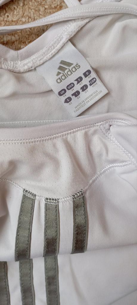 Bílo šedé tílko zn."adidas" vel."40", adidas,40
