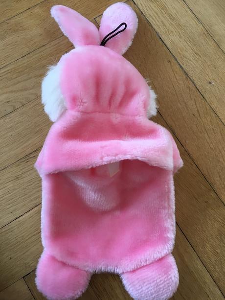 Plyšový zajíc králík obal na termo lahev,