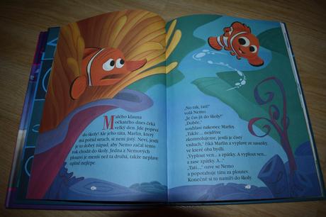 2x pohádková kniha příšerky s.r.o a nemo,