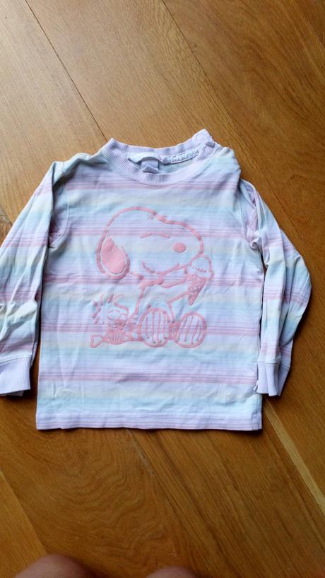 Tričko snoopy, h&m,86