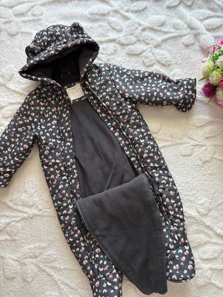 Zimní kombinéza dívčí - v.6/9 měs., marks & spencer,74