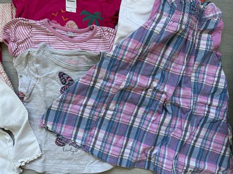 Sada oblečení, dívka, vel. 92 - 14 ks, 86–98