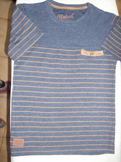 Pruhované tričko rebel, rebel,134