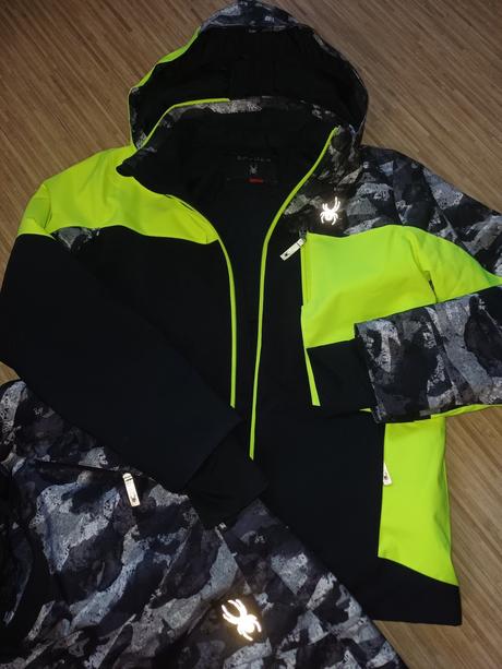 Lyžařský komplet, souprava, set spyder vel.20-176, 176