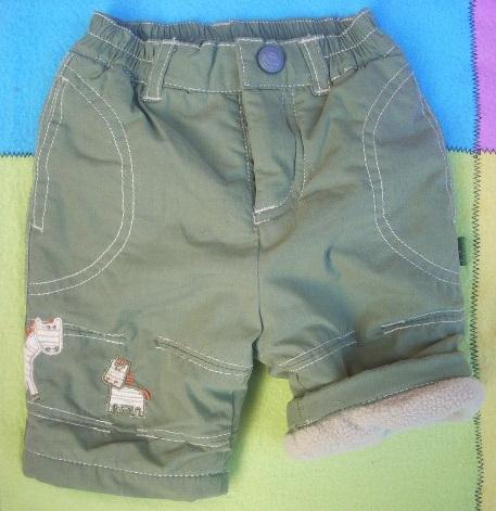 Unisex kalhoty zateplené fleecem, pumpkin patch,56