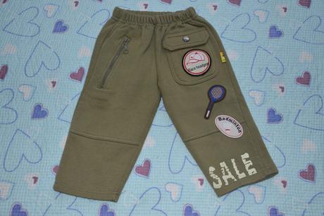 Khaki tepláčky, zn. frog, frog,80