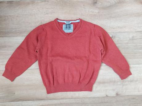 Oranžový pulovr, zara,98