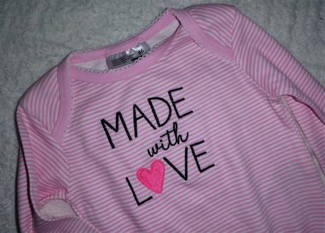 Bod holčičí made with love - vel.80-86, 80