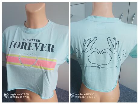 Crop-top zn."girls" vel."134-140", 134