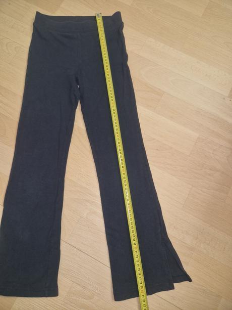 Legíny zvonáče černé hm, h&m,140
