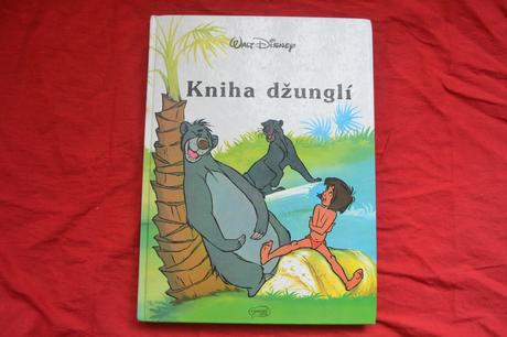Retro kniha disney - kniha džunglí, 