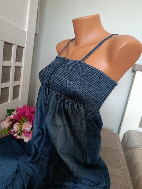 Džínový overal, denim co,36