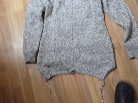 Dlouhá mikina bunda vel.m pro maminy, m