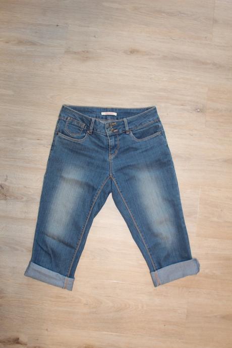 Džíny 3/4, camaieu,36