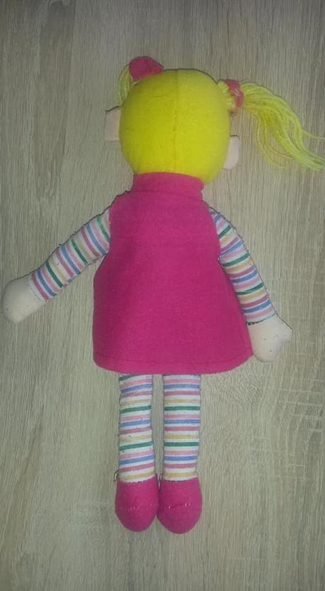 Látková panenka 30 cm,