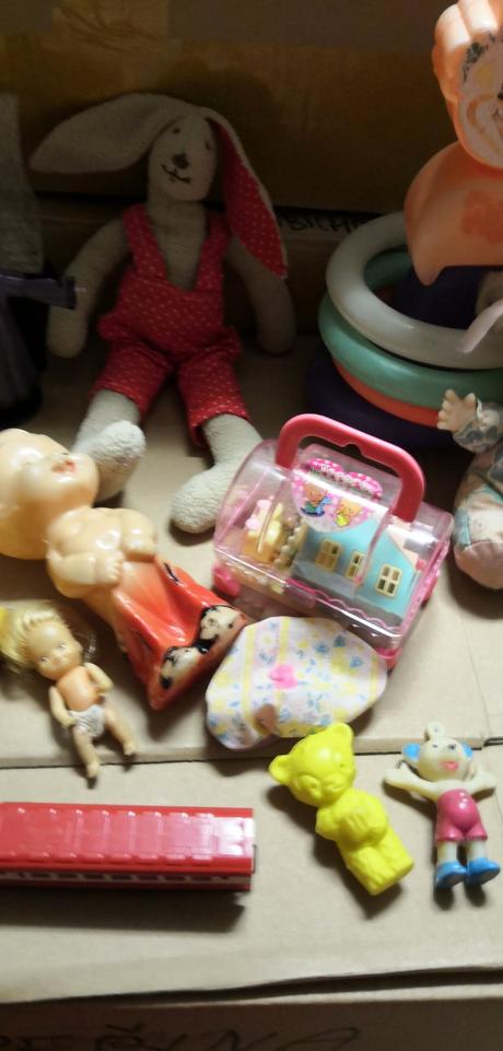 Retro hračky set žehlička,