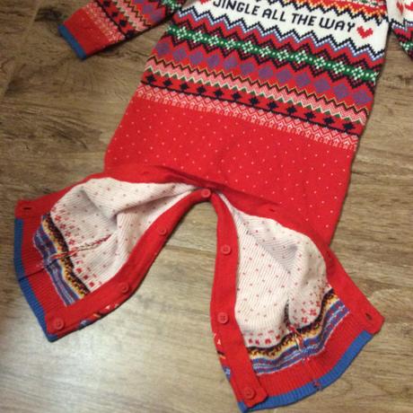 Teplý svetříkový overal, f&f,80