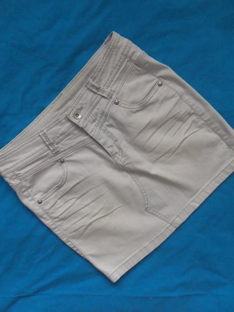 Riflová sukně, c&a,36