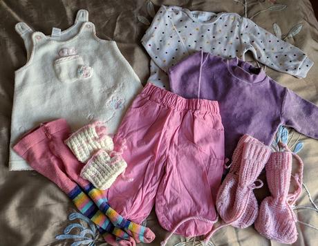 Mix věcí pro mimi děvčátko, 50–62