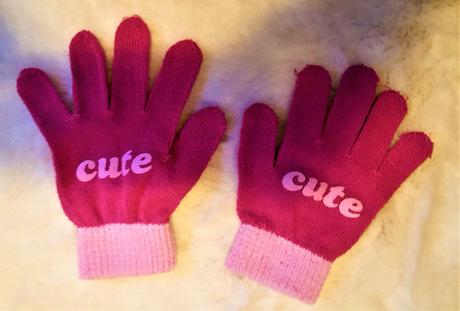 Pletené rukavice 3-5 let č.76,