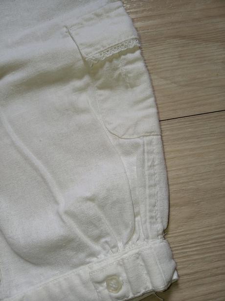 Bílé kalhoty, outfit,74