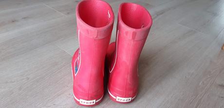 Holinky/gumáky/gumovky crocs hello kitty vel. 32-3, crocs,32