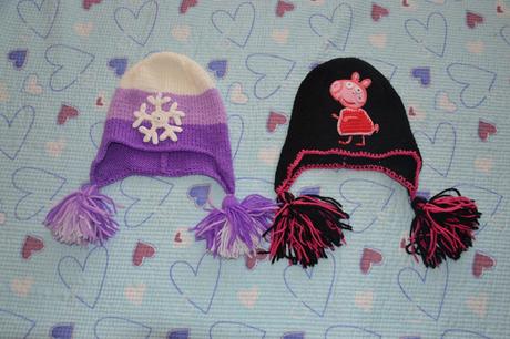 Pletená čepice se střapci 98/104/110/116/122 , 116