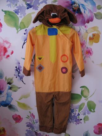 Karnevalový kostým-overal ahoj duggee,