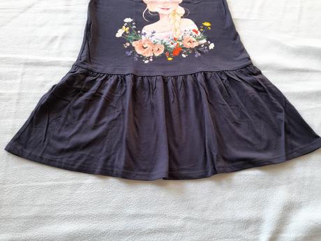 2 x letní šaty, ham, vel 122/128, h&m,122