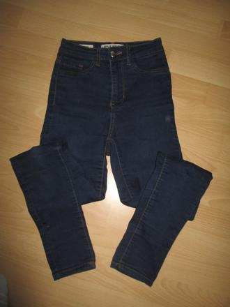 Tm.modré skinny 34 nebo 146/152, tally weijl,152