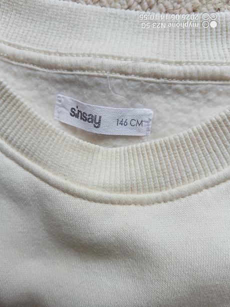 Crop top mikina zn."sinsay" vel."146", sinsay,146