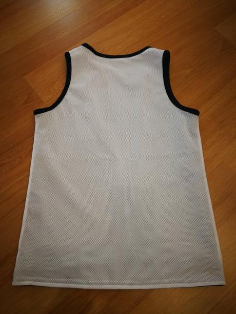 Tílko oboustran. na basket, modro-bílé v. 128-134, kipsta,128