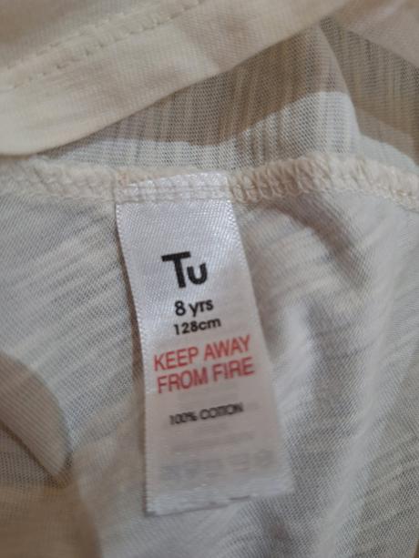 Dívčí tričko zn. tu, vel. 8 let(128cm)., tu,128