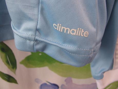 Tréninkové sportovní modré pružné tričko adidas, adidas,146