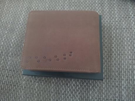 Kožená pánská peněženka s čivavou,