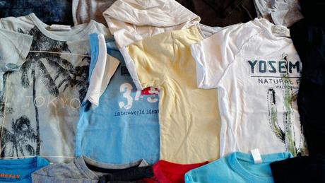 Chlapecký mix věcí vel.116-128 jaro/léto/podzim, 122–134